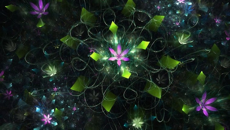 Цветочная абстракция