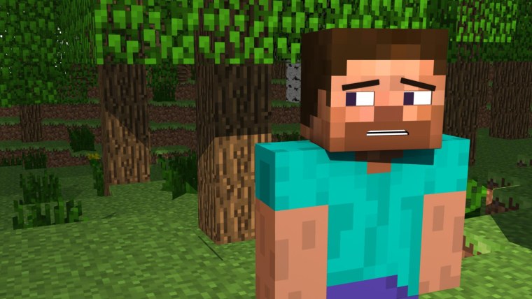 Стив в МАЙНКРАФТЕ С фоном