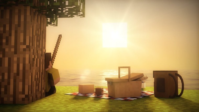 Стив с шейдерами