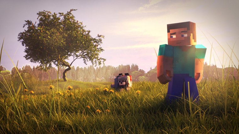 Обои майнкрафт