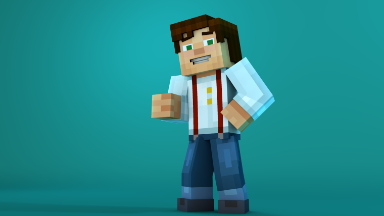 Minecraft story Mode Джесси