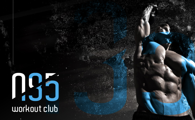 Workout на черном фоне