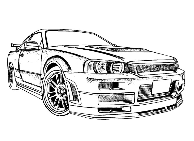 Nissan Skyline GTR r34