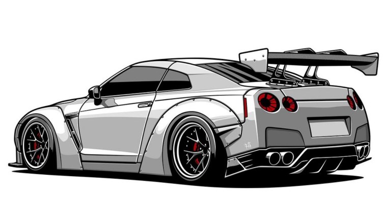 Nissan 180sx раскраска