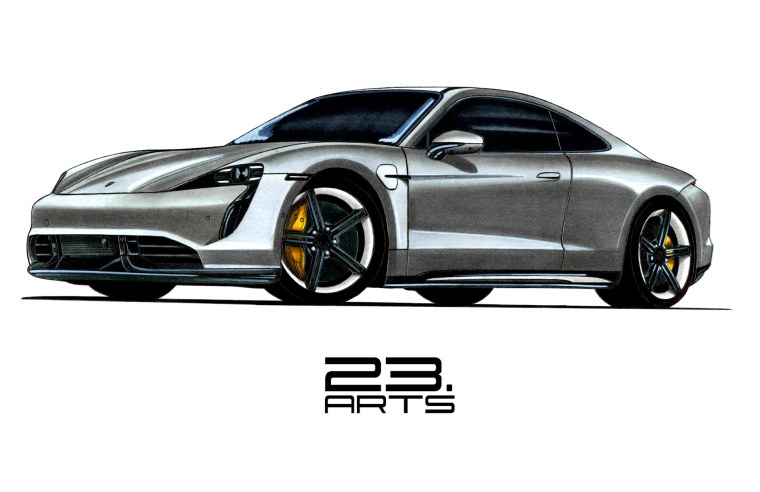 Taycan Cross Turismo винил