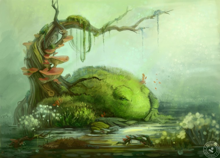 Сказочное болото