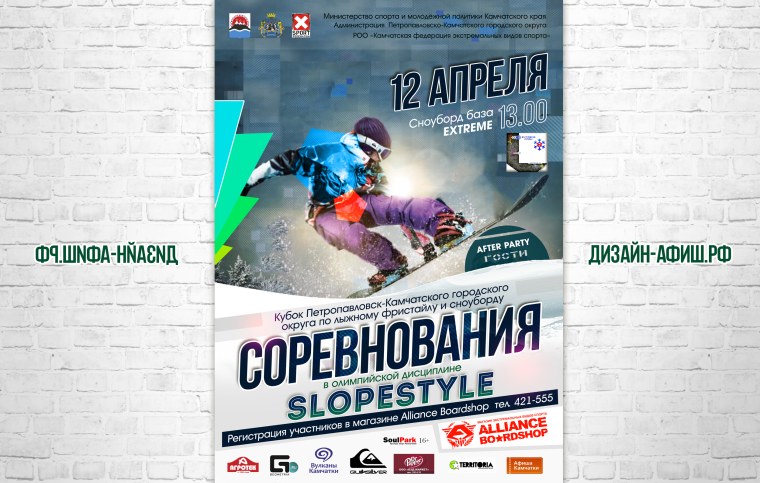 Лучшие спортивные афиши