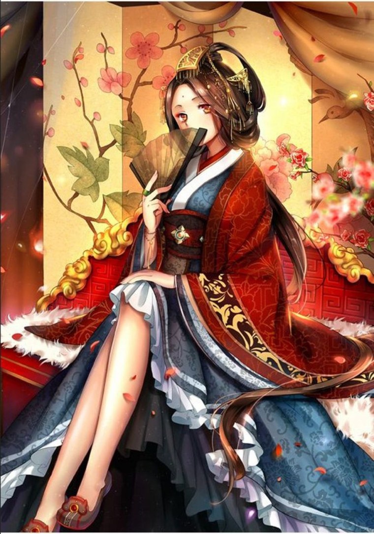 Кимоно аниме