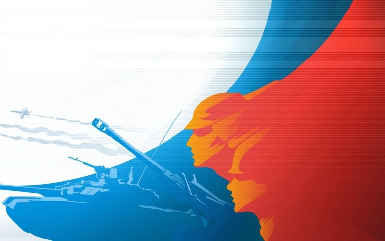 Солдат в горах