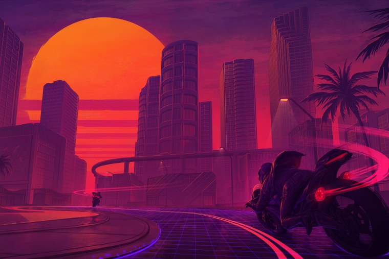 Токио неон 4к