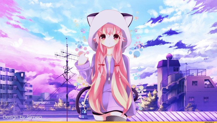 Красивые обои на рабочий стол аниме