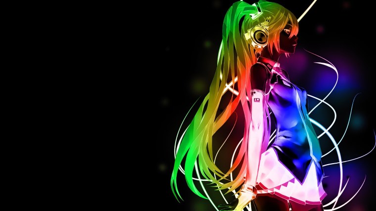 Хатсуне Мику неон