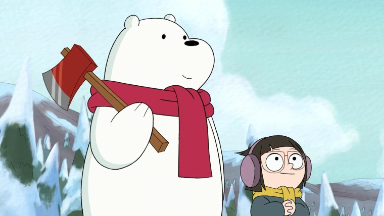 We bare Bears белый с топором