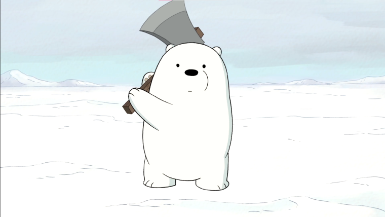 We bare Bears белый медведь