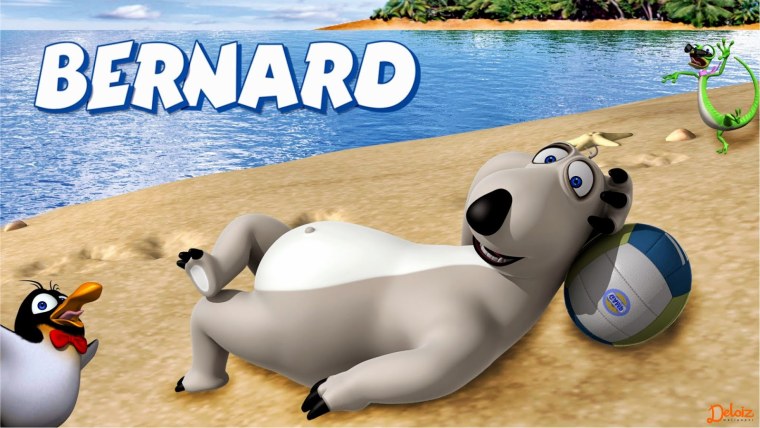 Мультфильм про белого медведя Бернард