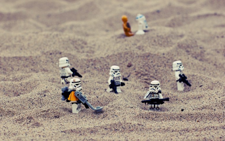 LEGO Sand Trooper