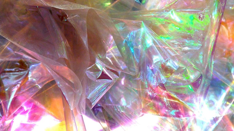 Голографическая текстура в блендер