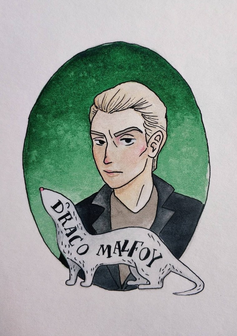 Портрет Драко Малфоя