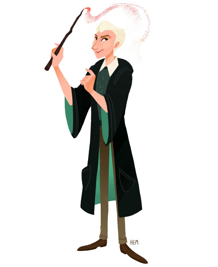 Драко Малфой аниме