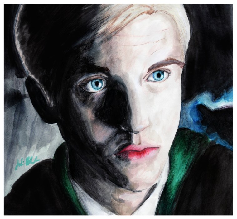 Драко Малфой скетч