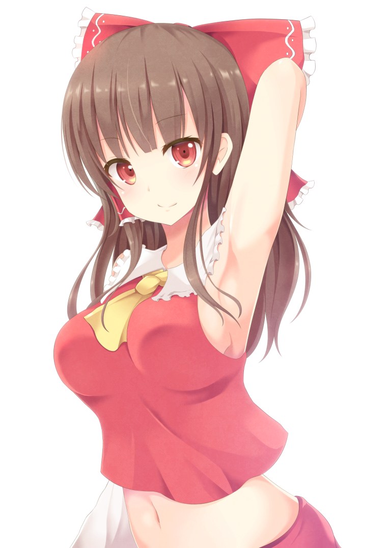 Рейму Хакурей блумеры