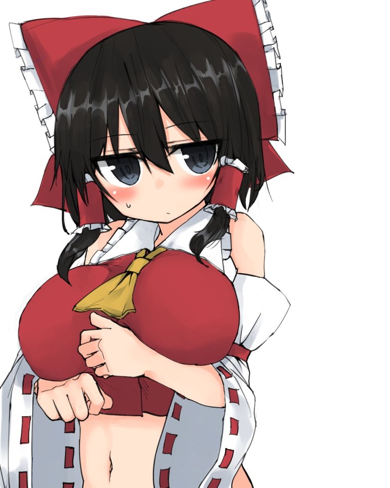 Рейму Хакурей цветок