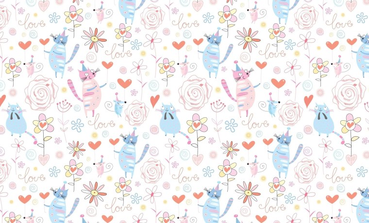 Детский паттерн бесшовный