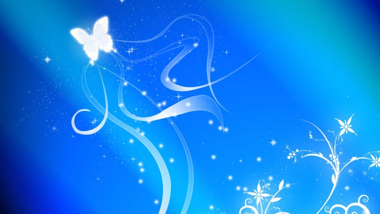 Абстракция в синих тонах