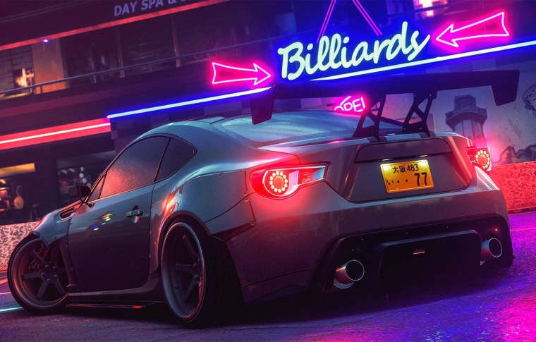 Subaru BRZ Neon