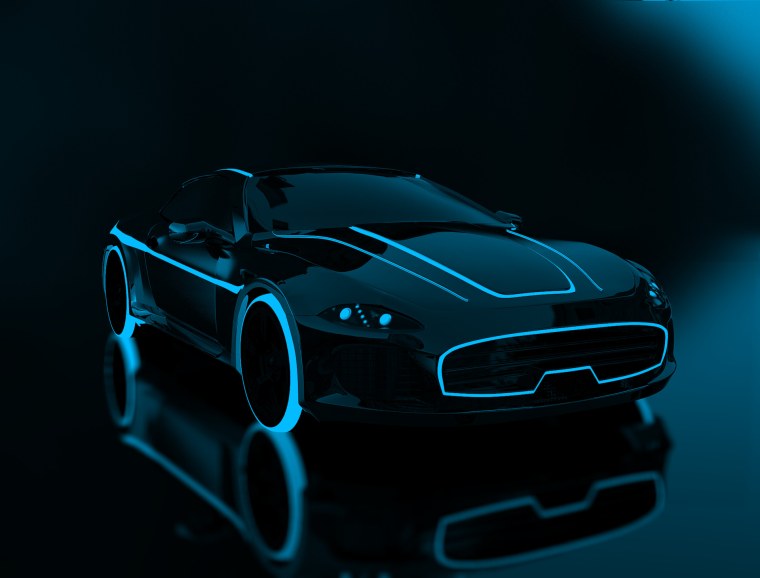 Спорткары с подсветкой