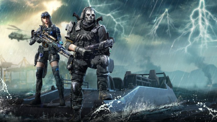 Легендарный гоуст Call of Duty mobile