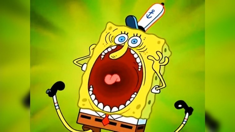 Кричащий Спанч Боб