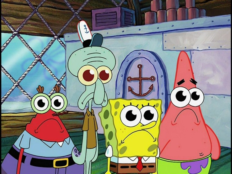 Спанч Боб Патрик и Сквидвард