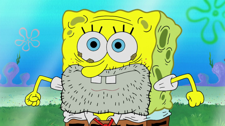 Старый губка Боб