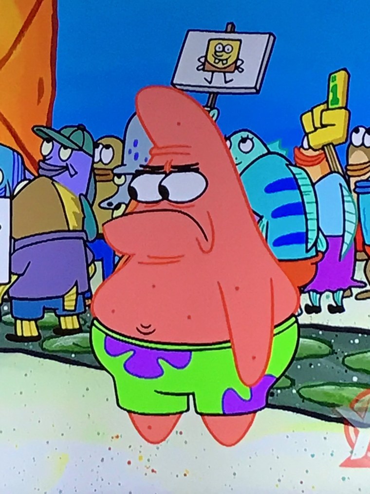Патрик из мультика Спанч Боб