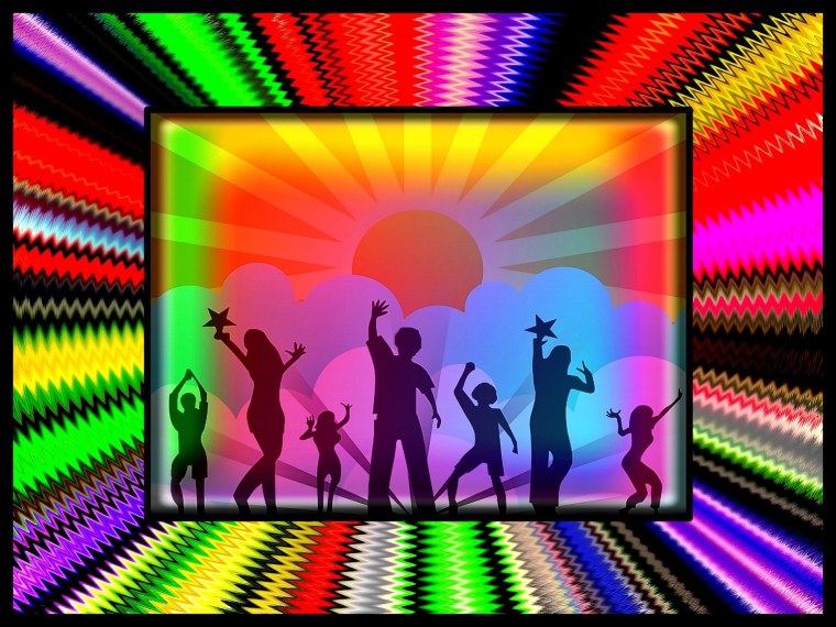 Фотообои в стиле диско