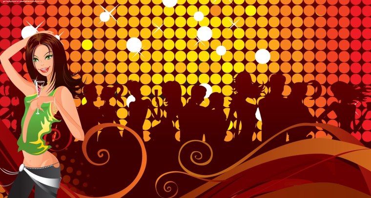 Фотообои в стиле диско