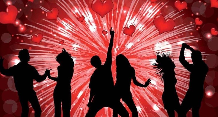 Дискотека день влюбленных