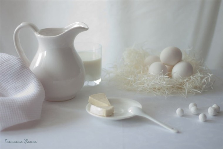 Белый натюрморт