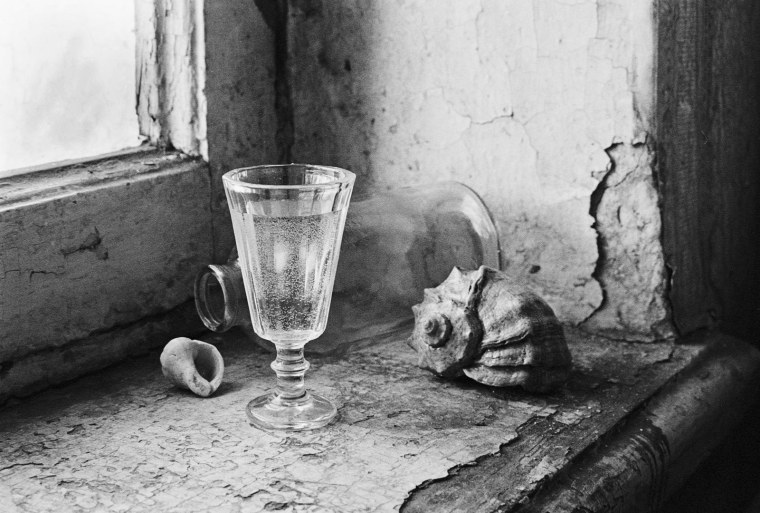 Натюрморт черно белый