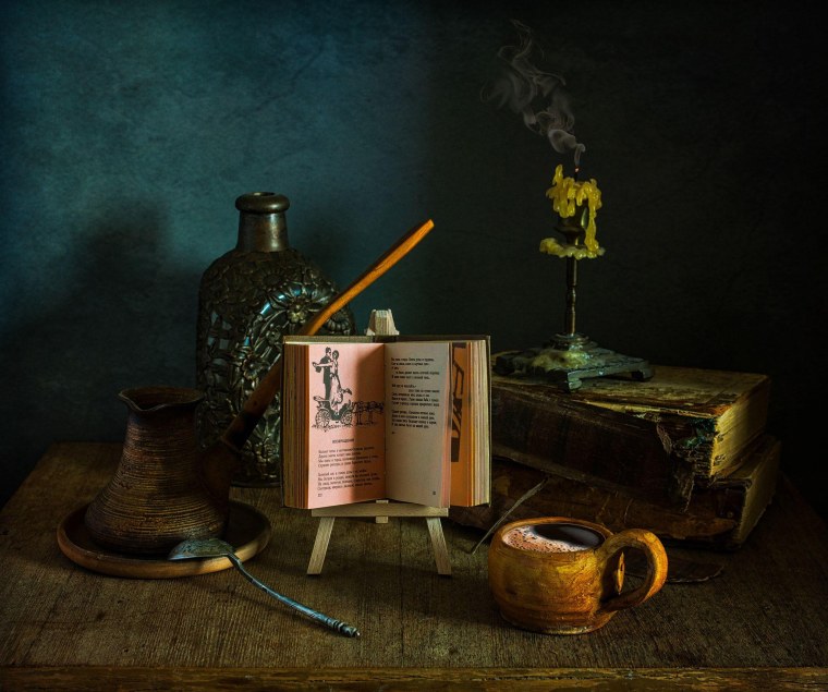 Фотонатюрморты с книгами