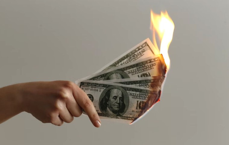 Пачка денег Эстетика