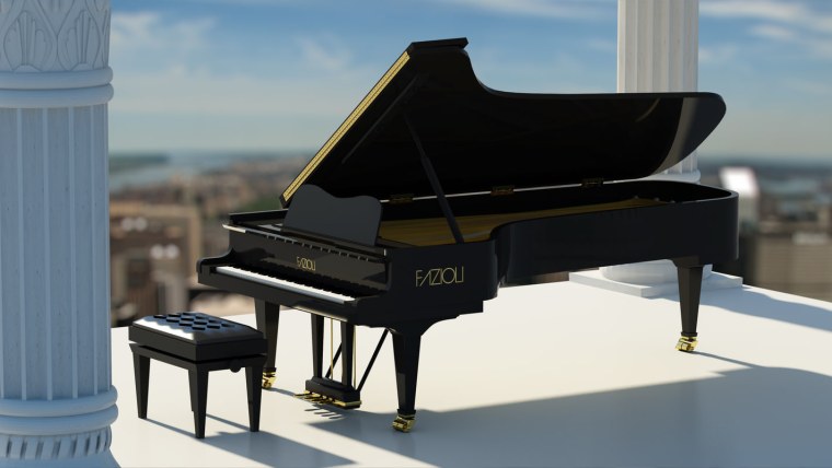 Красивый рояль