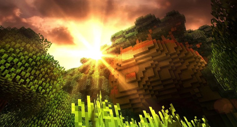 Minecraft красивый вид