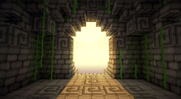 Фон в стиле майнкрафт