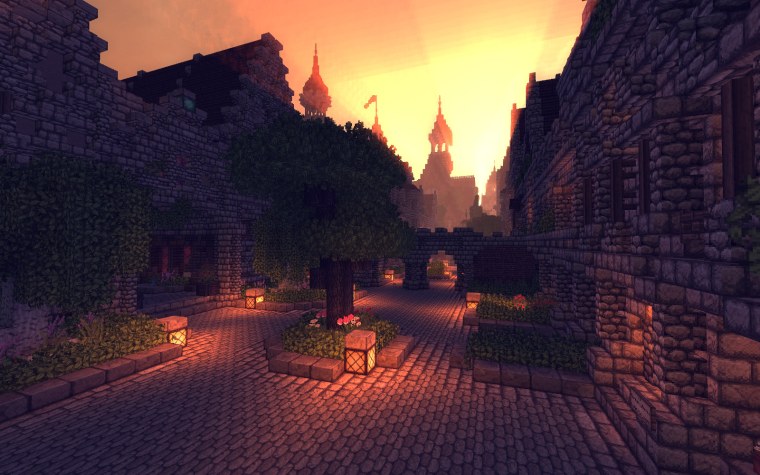 Крепость майнкрафт шейдеры