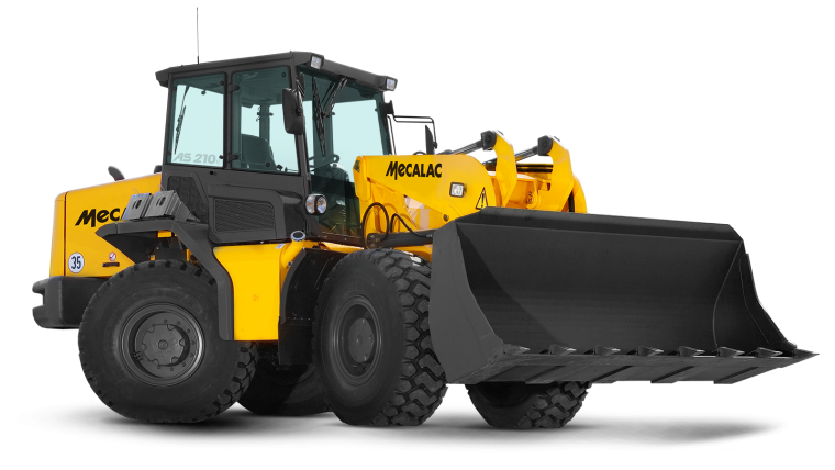 Mecalac as700 фронтальные погрузчики