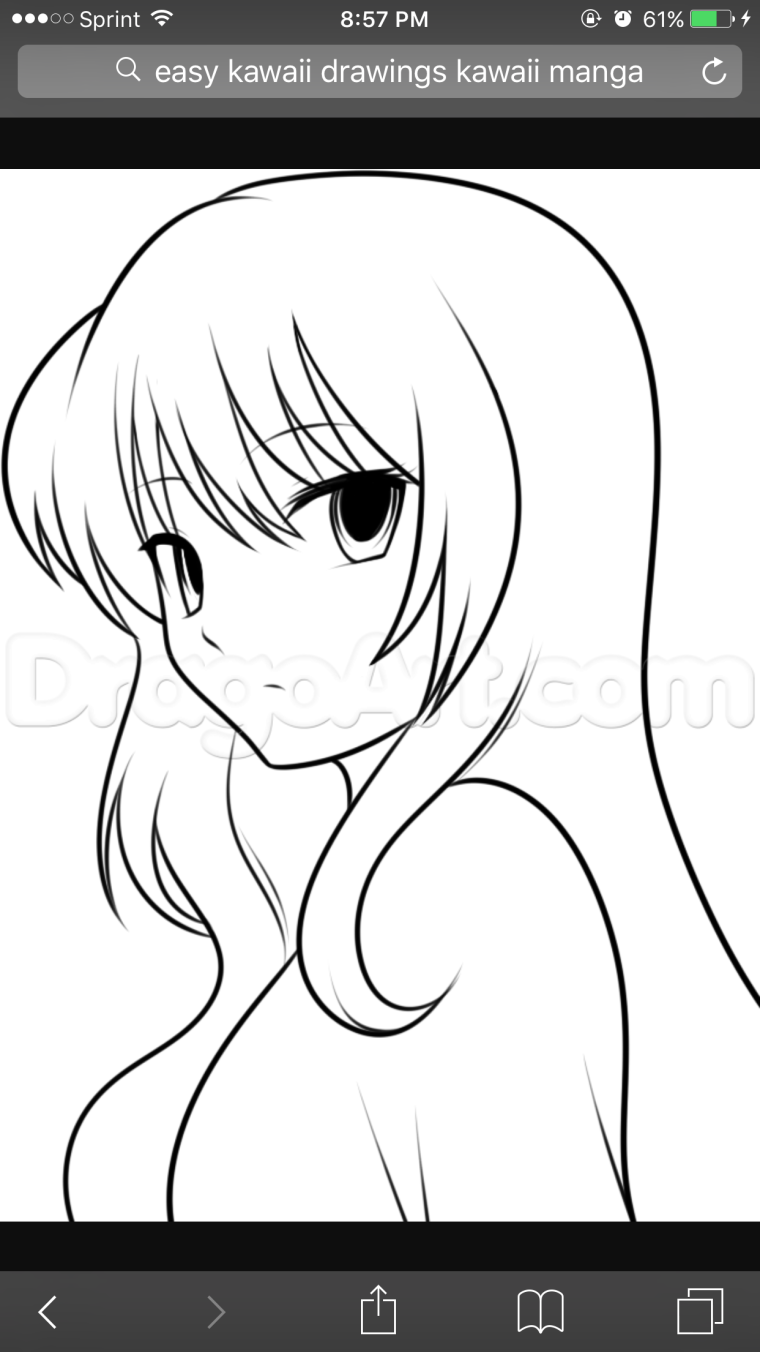 Аниме для срисовки