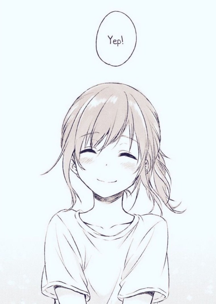 Рисунки для срисовки тян