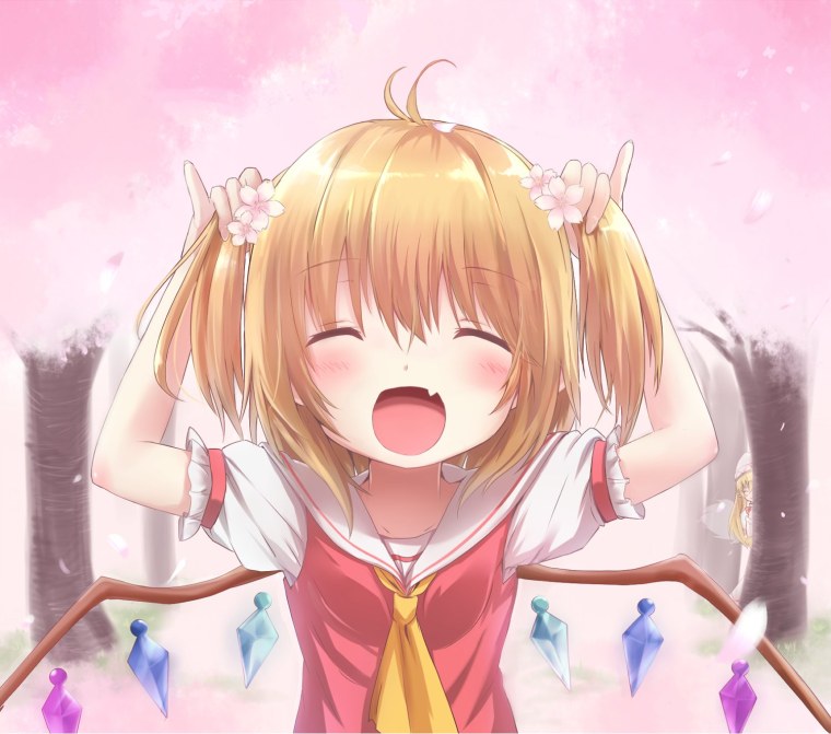 Аниме радуется